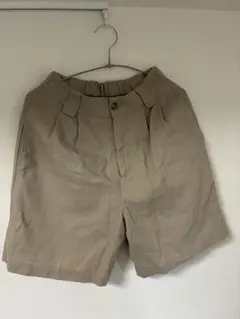 ベージュ ショートパンツ ハーフパンツ