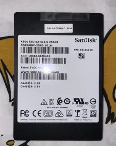 2.5インチ SATA SSD 256GB (Windows11インストール済)