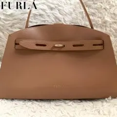 未使用級✨フルラ 現行 マルゲリータ ハンドバッグ トップハンドル ターンロック