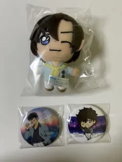 名探偵コナン ぬいぐるみ バッジセット