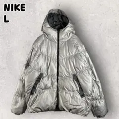 NIKE ナイキ DOWN FILL ダウンフィル ダウンジャケット Lシルバーのサムネイル
