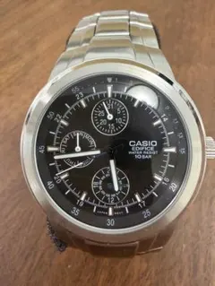 稼働品 電池新品 CASIO EDIFICE EF-300 クロノグラフ 白 - メルカリ