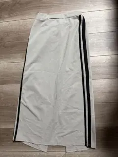 グレー タイトスカート l