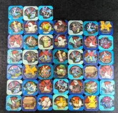 ポケモンカードゲーム ポケモントレッタ 45個 キラキラ 青系 ⑦ ミュウほかのサムネイル