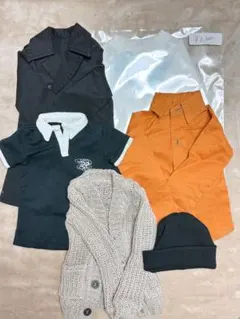 SD17男の子 アウトフィット6点/ニット帽/コート/カーディガン