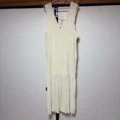 Kastane キャミワンピース アイボリー プリーツ