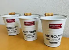 MERCURY ミニバケツ缶　3個組