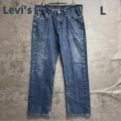 リーバイス 514 レギュラーフィット デニム ジーンズ 定番 青【8010】