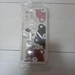 OPPO　リアルミー8 Happy bear スマホケースのサムネイル