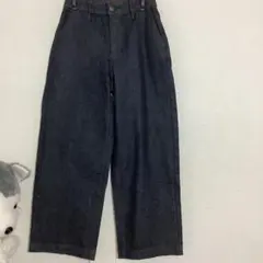 無印良品 ダークワイドデニム XS 未使用