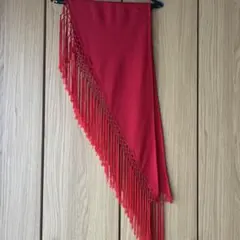 フラメンコ用シージョ 赤