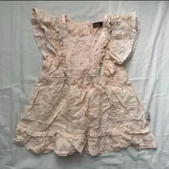 モイモルン　花柄ノースリーブワンピース　70-80のサムネイル