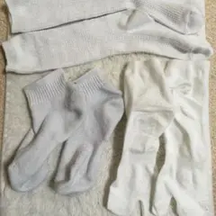 ルーズソックス　白靴下