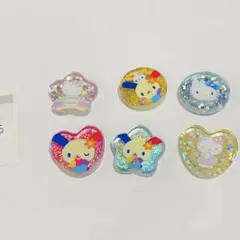 ウサハナ ハローキティ マーメイド エンジェル おはじきシール おすそ分け5