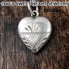 スウィートハートジュエリー シルバー ヴィンテージ ネックレス NAVY