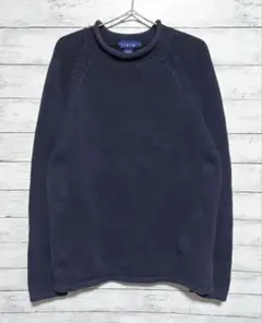 90s j.crew ロールネック　コットンニット　セーター