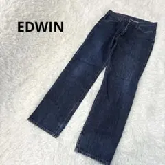 【エドウィン】603 ストレートデニムパンツ　32 M相当　日本製　古着　y2k