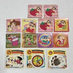 クレヨンしんちゃん オラのシール チョコビ シール 13枚セット 平成レトロのサムネイル