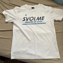 SVOLME ホワイト Tシャツ　中古品　スボルメ　サッカー　フットサル　XLのサムネイル