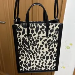 【niko and...】レオパード柄 2way ショルダー・ミニトートバッグのサムネイル