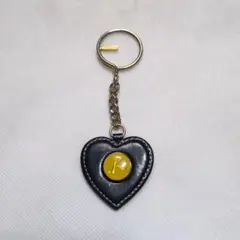 【Kitamura】 ハート型レザーキーホルダー