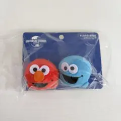 USJ ユニバ セサミストリート エルモ クッキーモンスター リングセット
