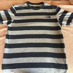 THE NORTH FACE 半袖Tシャツ グレー/ネイビー