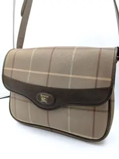 BURBERRYS オールド ウィンドウペン チェック ショルダーバッグ - メルカリ