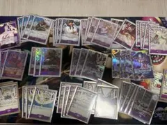 紫エネルデッキ 二重スリーブ