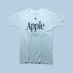 80s Apple レインボー ロゴ Tシャツ USA製 ビンテージ　アップル