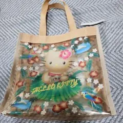 Sanrio ハローキティ ダニエル ビニールバッグ 日焼けキティ 平成