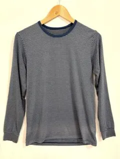 【人気ブランド】UNIQLO ユニクロ ヒートテック 長袖 ボーダー Mサイズ