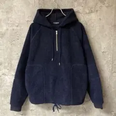 インターブリード　ボアフリースフーディー　アノラックパーカー　ボアパーカー　M