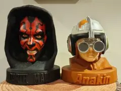 スターウォーズ　ダースモール& アナキン.スカイウォーカー バスト貯金箱 2025年最新】ダースモール 貯金箱の人気アイテム - メルカリ