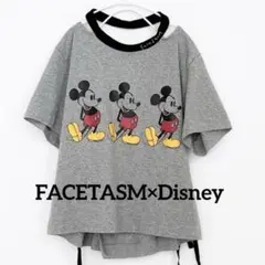 FACETASM × Disney ミッキー プリントTシャツ サイズ2 M相当のサムネイル