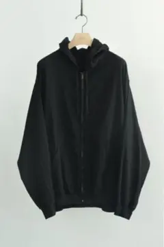 COMOLI (コモリ) オックス ジップパーカ [BLACK] - メルカリ