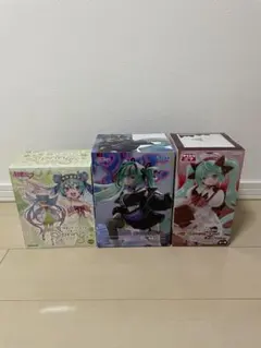 初音ミク プライズフィギュア 3種セット まとめ売り