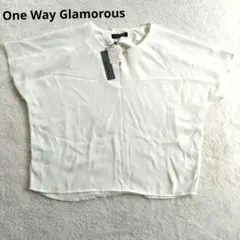 One Way Glamorous ノースリーブシャツ ホワイト カジュアルのサムネイル