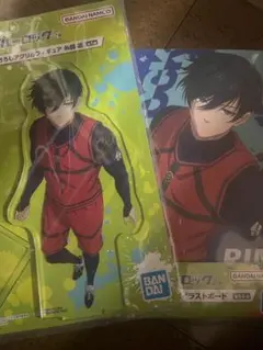 一番くじ Ｇ賞 J賞 アクリルフィギュア イラストボード 糸師 凛