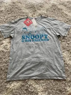 ユニクロ SNOOPY & HIS FRIENDS Tシャツ グレー XL UT
