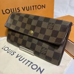 ルイヴィトン ダミエ エベヌ ポルトフォイユ ノルマンディ 長財布