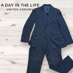 アデイインザライフ セットアップ 茶 S/L ストレッチ ユナイテッドアローズ