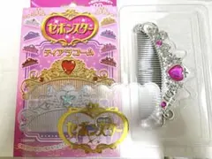 セボンスター ティアラコーム ピンク ハート シルバーのサムネイル