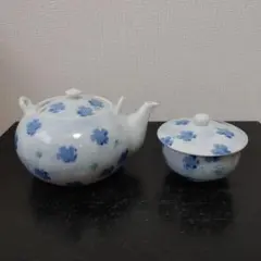 有田焼清秀 茶器セット(急須、湯呑み×10)のサムネイル