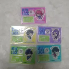 ブルーロック アクスタ セット 千切豹馬 御影玲王 蜂楽廻 糸師凛 潔世一