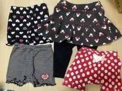 女の子 ズボン4枚セット