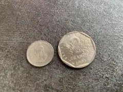 フランス旧貨幣 フラン 2枚セット 1982年 1993年のサムネイル