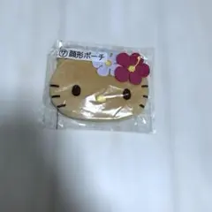 ハローキティ　日焼けキティ　当たりくじ　一番くじ　顔型ポーチ