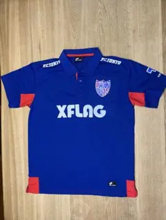 FC東京 ポロシャツ　XFLAGロゴ入り
