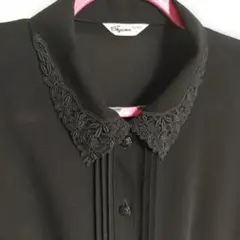 レディース　黒ブラウス　礼服　L